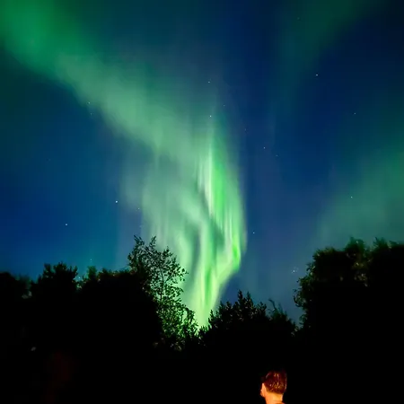 Βίλα Upea Lapin Kulta Hirsihuvila Inarijaerven Rannalla